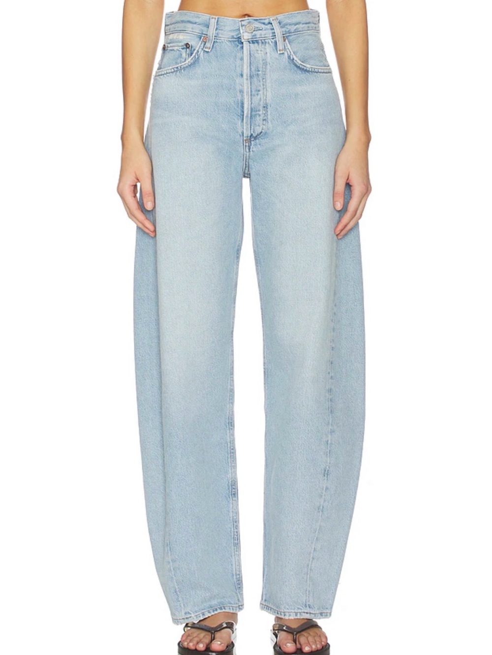 Agolde Luna Pieced Jeans
